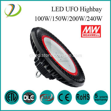 High brightness LED UFO High bay light